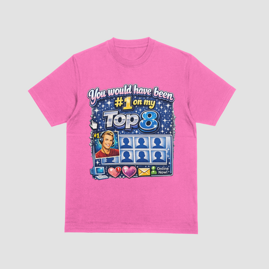 #1 on my Top 8 Shirt (Boy)